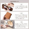 二つ折り財布 本革 鹿革 レザー ブランド　おしゃれ 財布 パーリィー