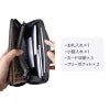 長財布 本革 鹿革レザー ロングウォレット ブランド おしゃれ シンプル