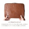 クラッチバッグ メンズ 本革 セカンドバッグ macbook 収納 タブレットケース バッグインバッグ 薄型 ブランド