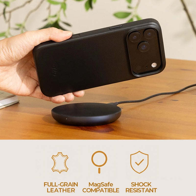 iPhone18 Pro / iPhone18 ProMax / iPhone17 Pro / iPhone17 ProMax / 本革 レザー MagSafe対応 背面ケース 耐衝撃 米軍 mil規格