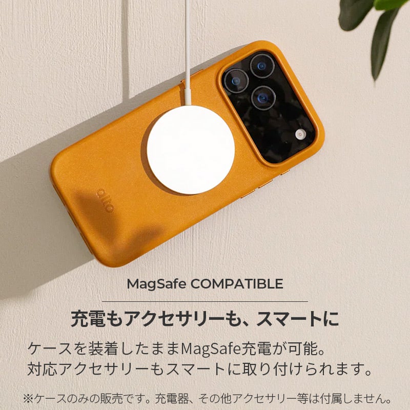 iPhone18 Pro / iPhone18 ProMax / iPhone17 Pro / iPhone17 ProMax / 本革 レザー MagSafe対応 背面ケース 耐衝撃 米軍 mil規格