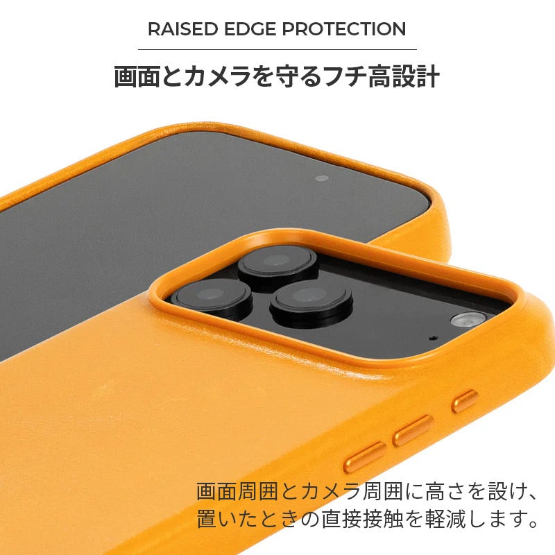 iPhone18 Pro / iPhone18 ProMax / iPhone17 Pro / iPhone17 ProMax / 本革 レザー MagSafe対応 背面ケース 耐衝撃 米軍 mil規格