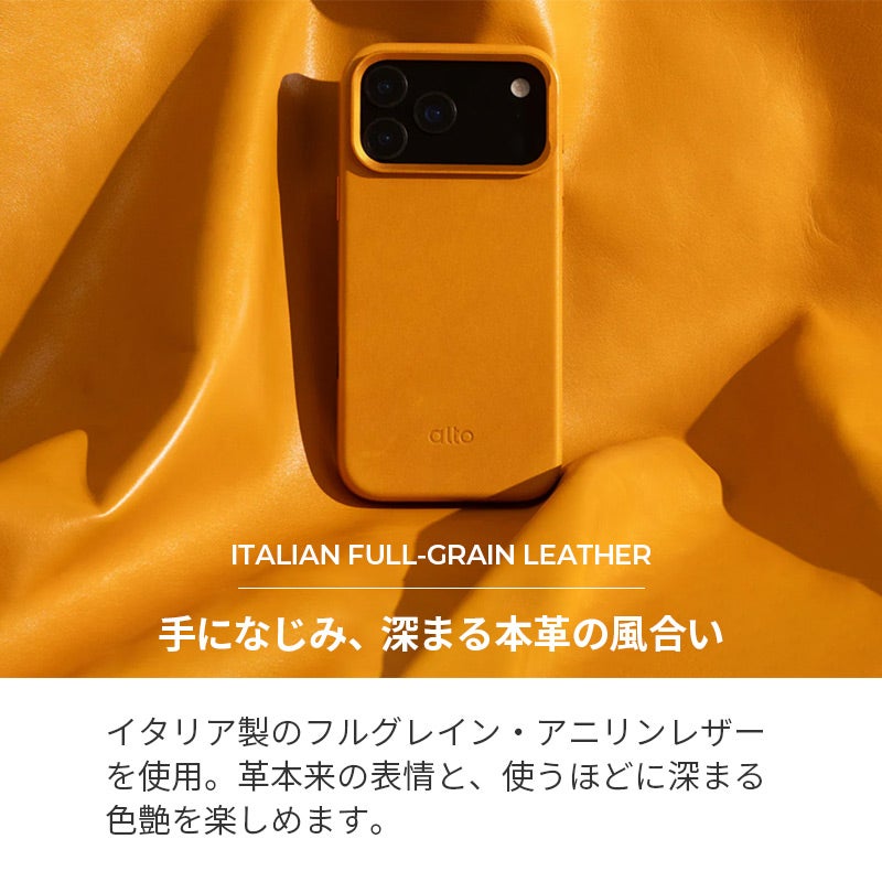 iPhone18 Pro / iPhone18 ProMax / iPhone17 Pro / iPhone17 ProMax / 本革 レザー スタンド付き MagSafe対応 背面ケース 耐衝撃 米軍