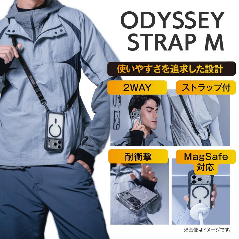 iPhone18 Pro / iPhone18 ProMax / iPhone17 Pro / iPhone17 ProMax ケース 耐衝撃 スマホケース MagSafe ショルダー クリアケース