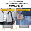 iPhone18 Pro / iPhone18 ProMax / iPhone17 Pro / iPhone17 ProMax ケース 耐衝撃 スマホケース MagSafe ショルダー クリアケース