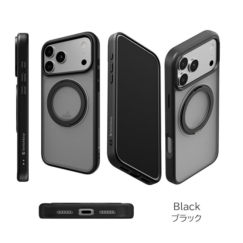 iPhone18 Pro / iPhone18 ProMax / iPhone17 Pro / iPhone17 ProMax ケース 耐衝撃 スマホケース MagSafe スタンド リング