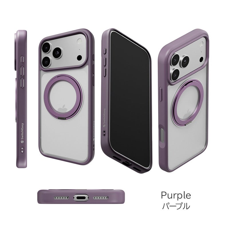 iPhone18 Pro / iPhone18 ProMax / iPhone17 Pro / iPhone17 ProMax ケース 耐衝撃 スマホケース MagSafe スタンド リング