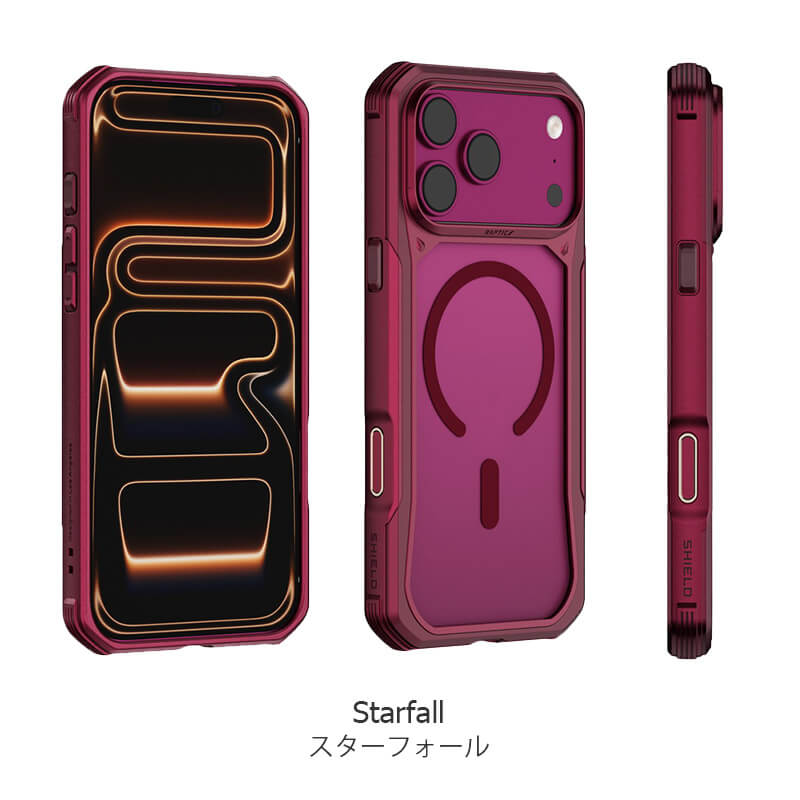 iPhone18 Pro / iPhone18 ProMax / iPhone17 Pro / iPhone17 ProMax / RAPTIC Shield Evo MagSafe対応 背面ケース 耐衝撃 米軍 mil規格